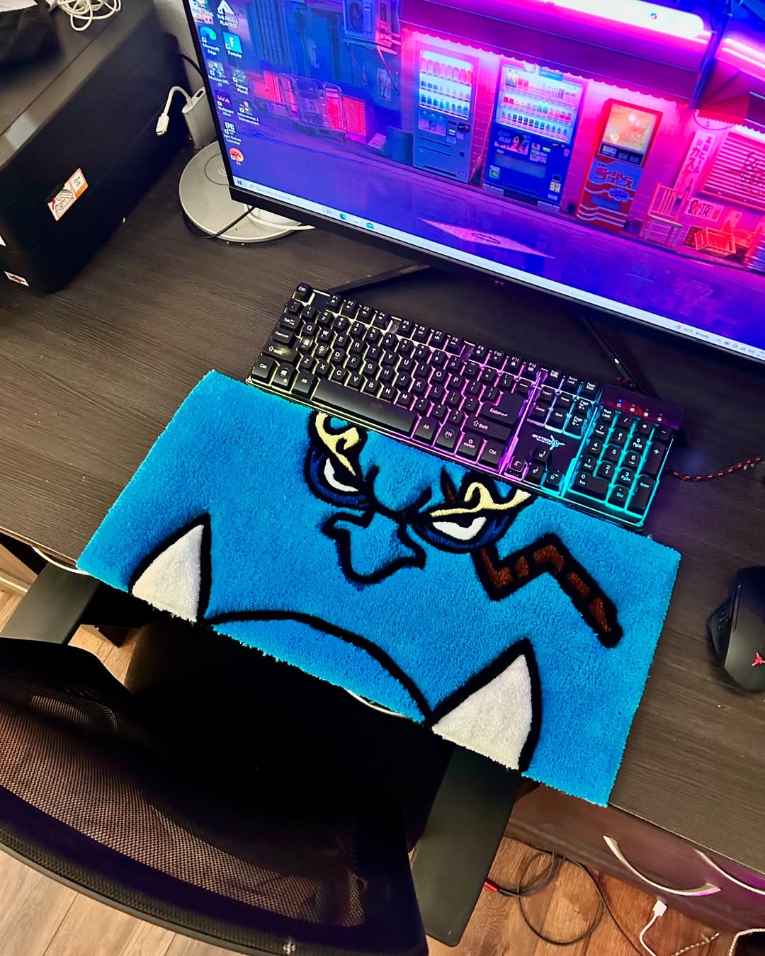 Sakura Naruto Keyboard Mat by DOMYRUGS