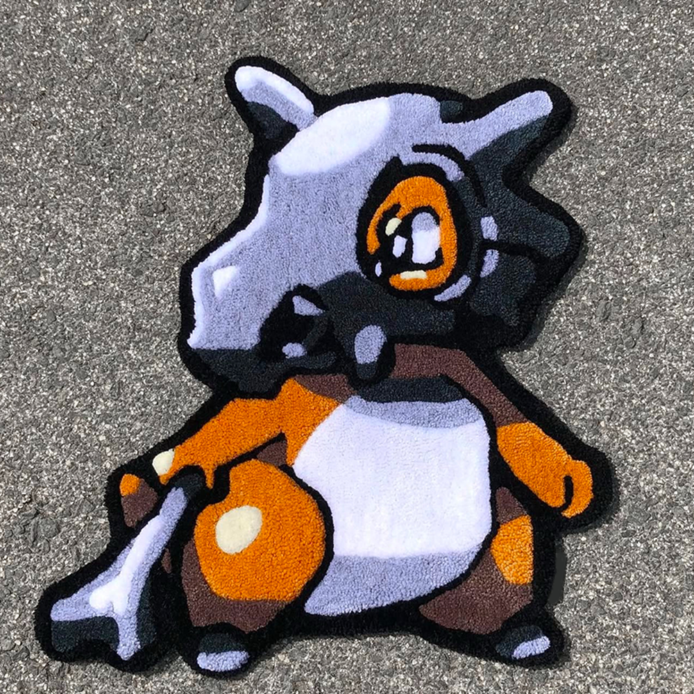 Tapis Osselait Cubone Pokemon by DOMYRUGS
