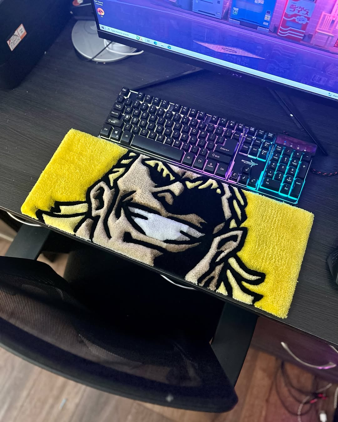 Sakura Naruto Keyboard Mat by DOMYRUGS