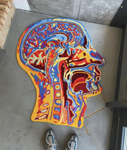 Crane thermal rug by DOMYRUGS