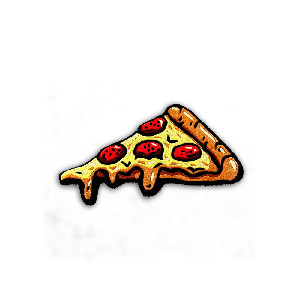 Blue Wavy Abstract Art Rug DOMYRUGS