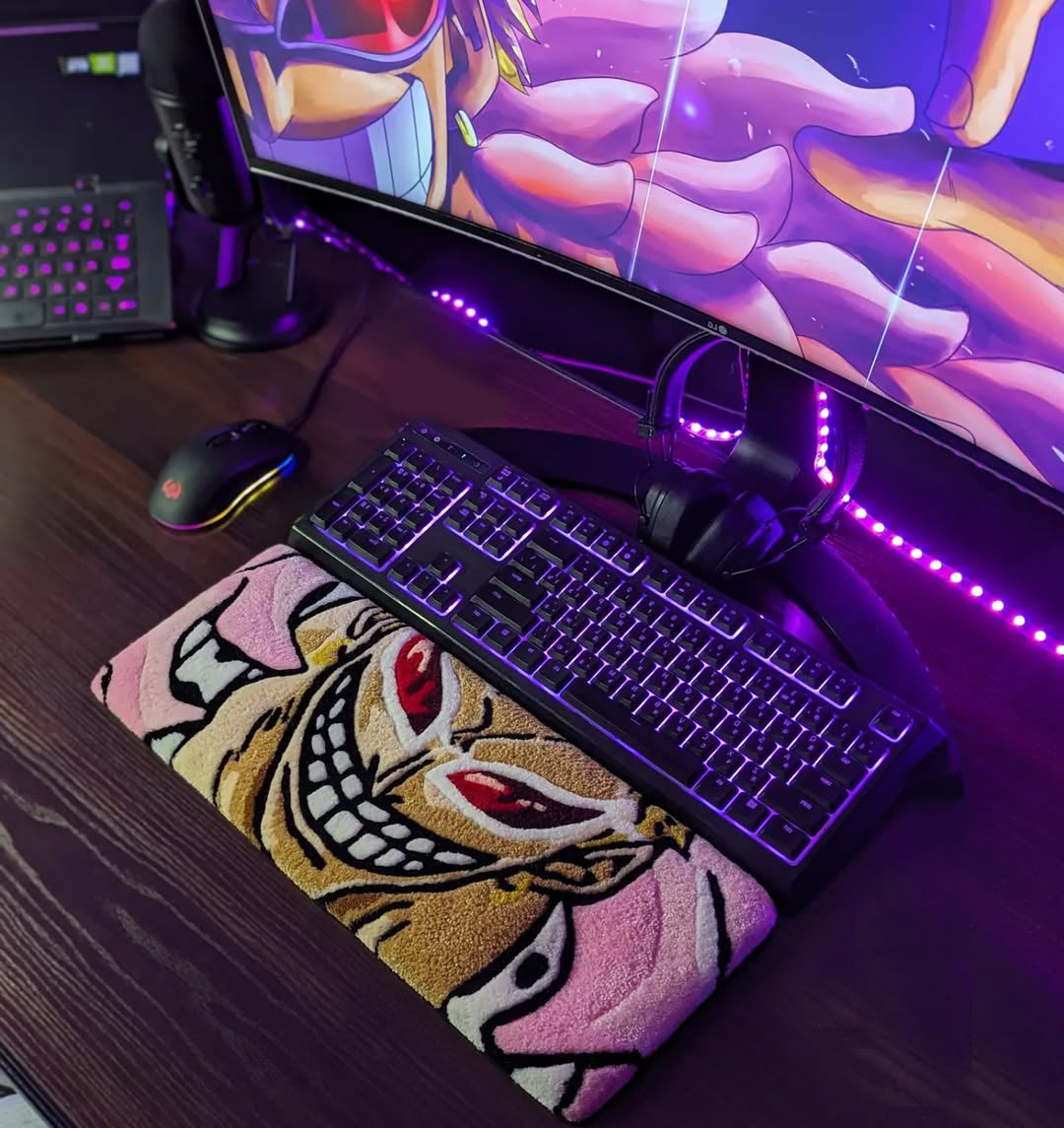 Sakura Naruto Keyboard Mat by DOMYRUGS
