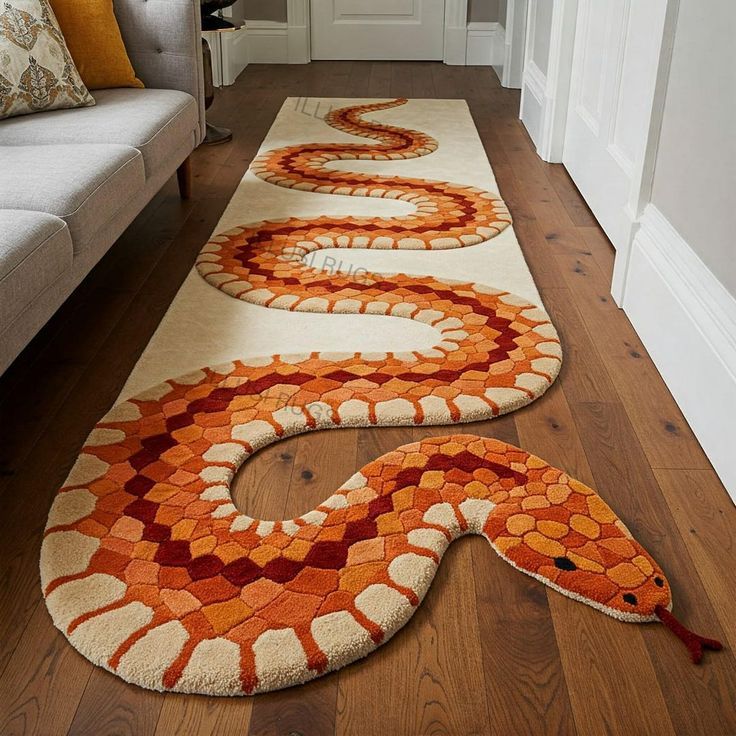 Snake Rug by DOMYRUGS