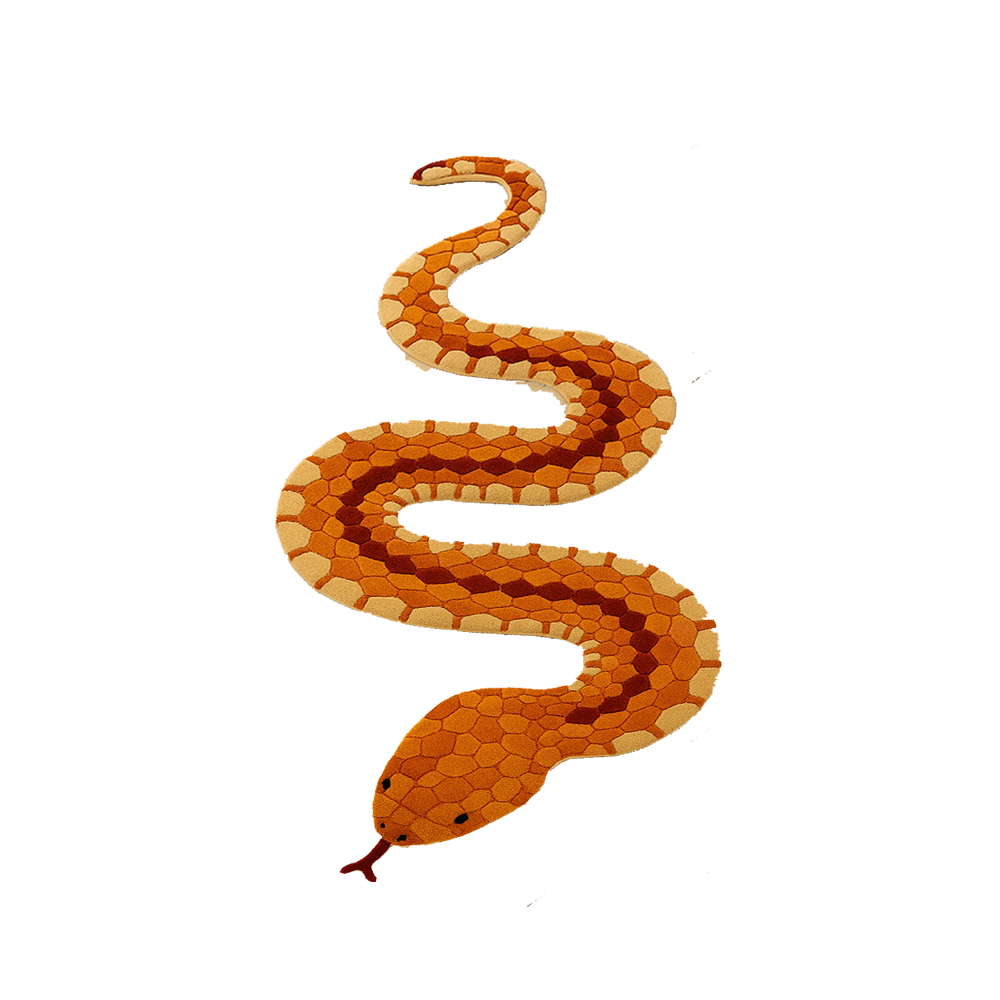 Snake Rug by DOMYRUGS