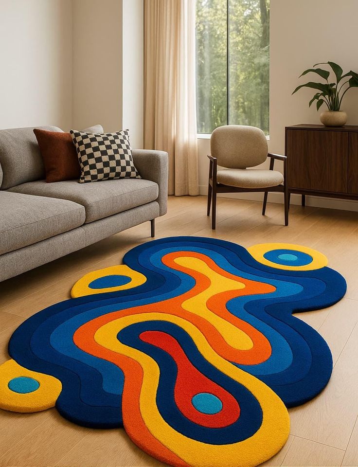 Tapis Ondulé Écho by DOMYRUGS