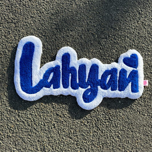 First name rug by DOMYRUGS