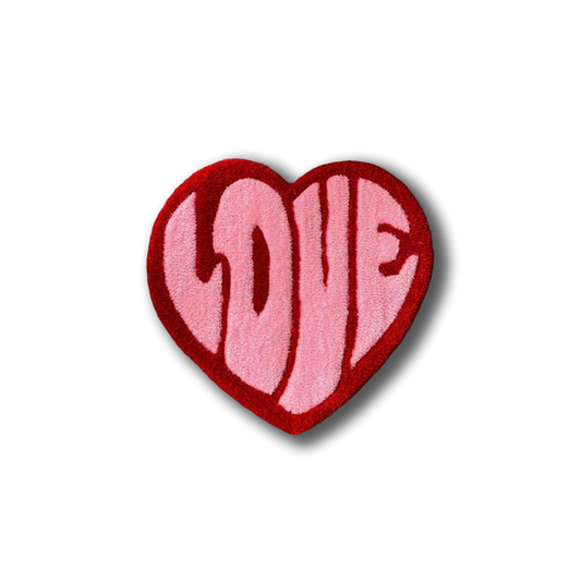 Love Heart Rug by DOMYRUGS