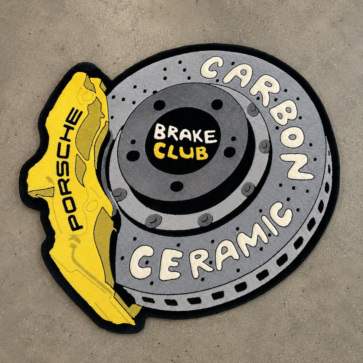 Tapis Brake Club by DOMYRUGS (commande client)