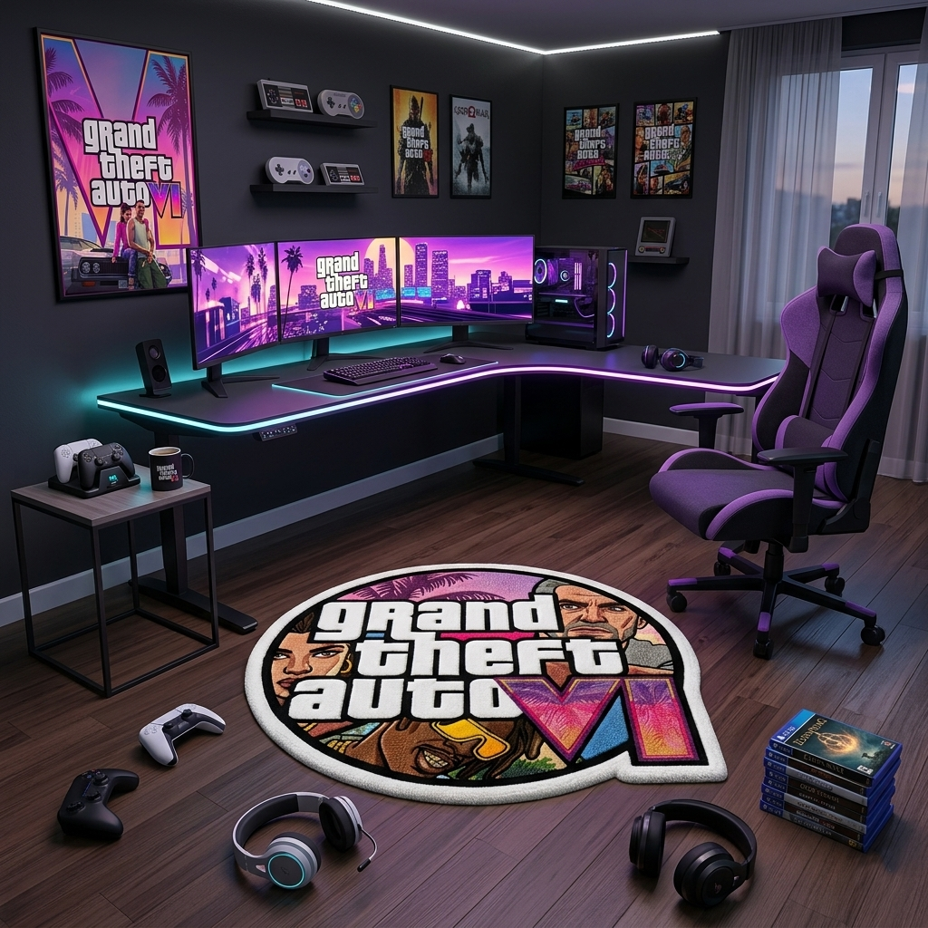 Tapis GTA VI by DOMYRUGS