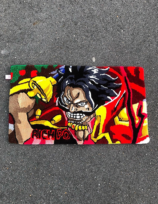 One piece rug King of the pirates Gol D roger by DOMYRUGS