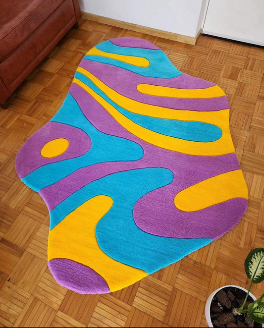 Wave rug by DOMYRUGS