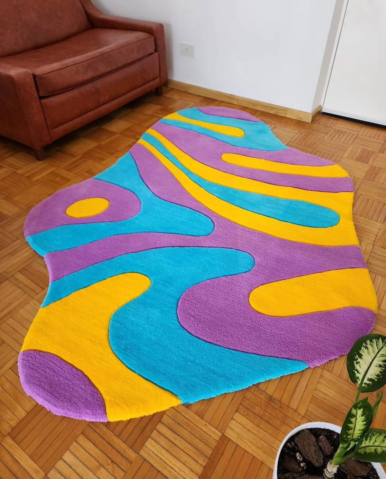 Wave rug by DOMYRUGS