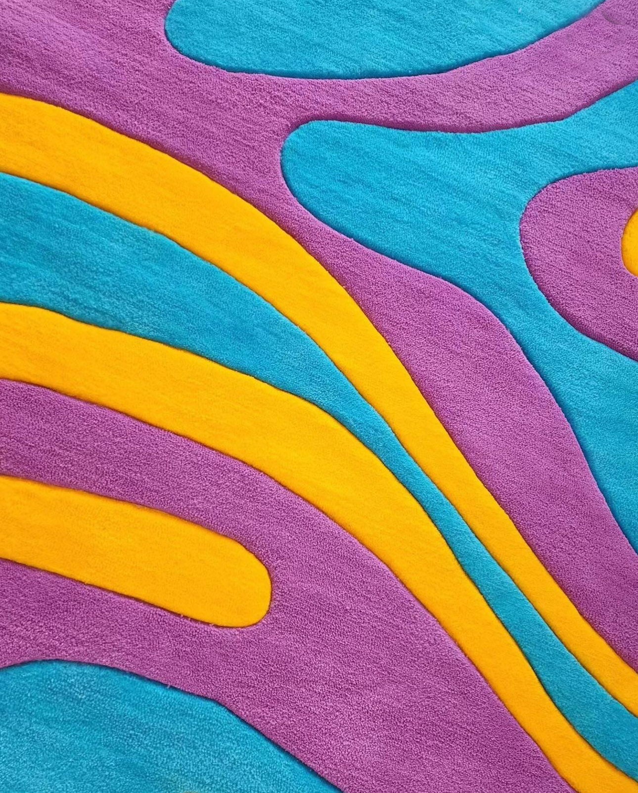 Wave rug by DOMYRUGS