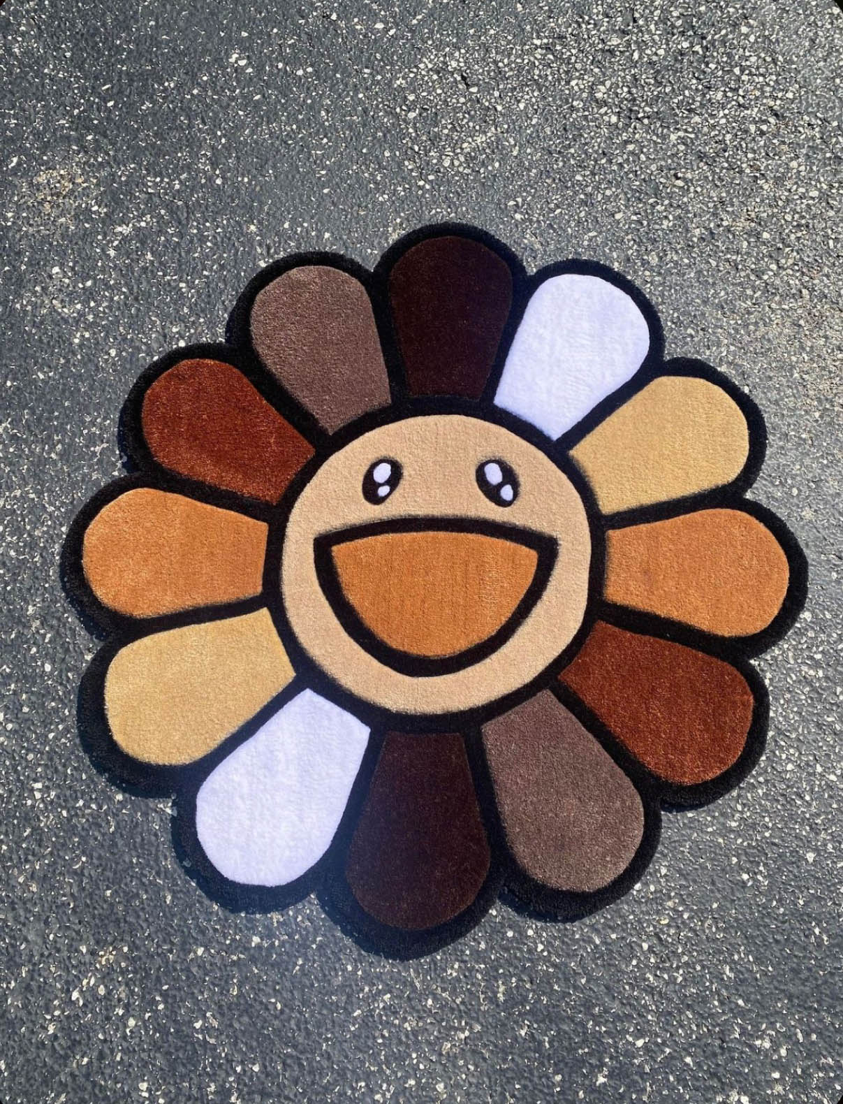 Murakami Flower Rug by DOMYRUGS