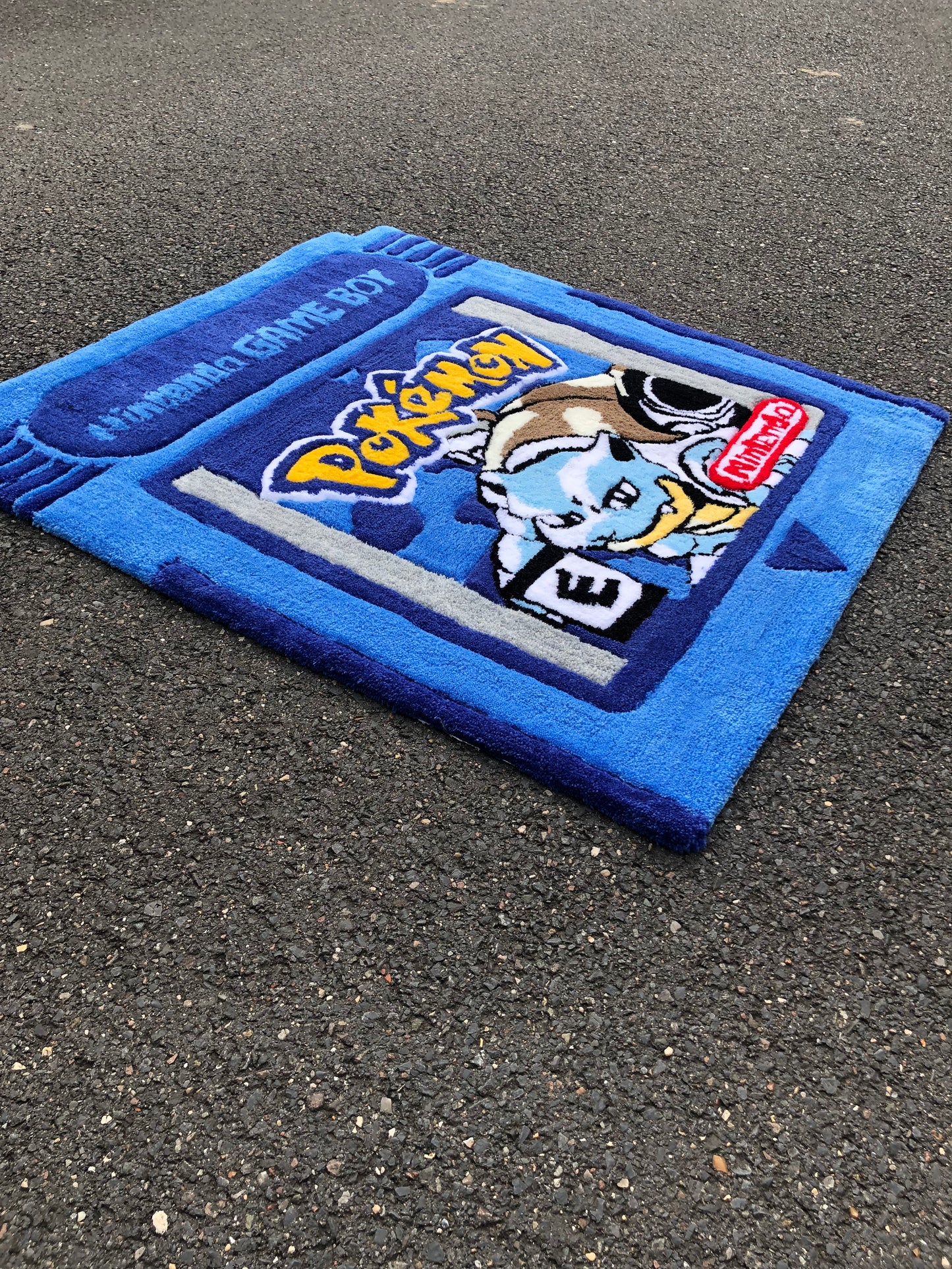 Blauer Pokemon-Teppich von DOMYRUGS