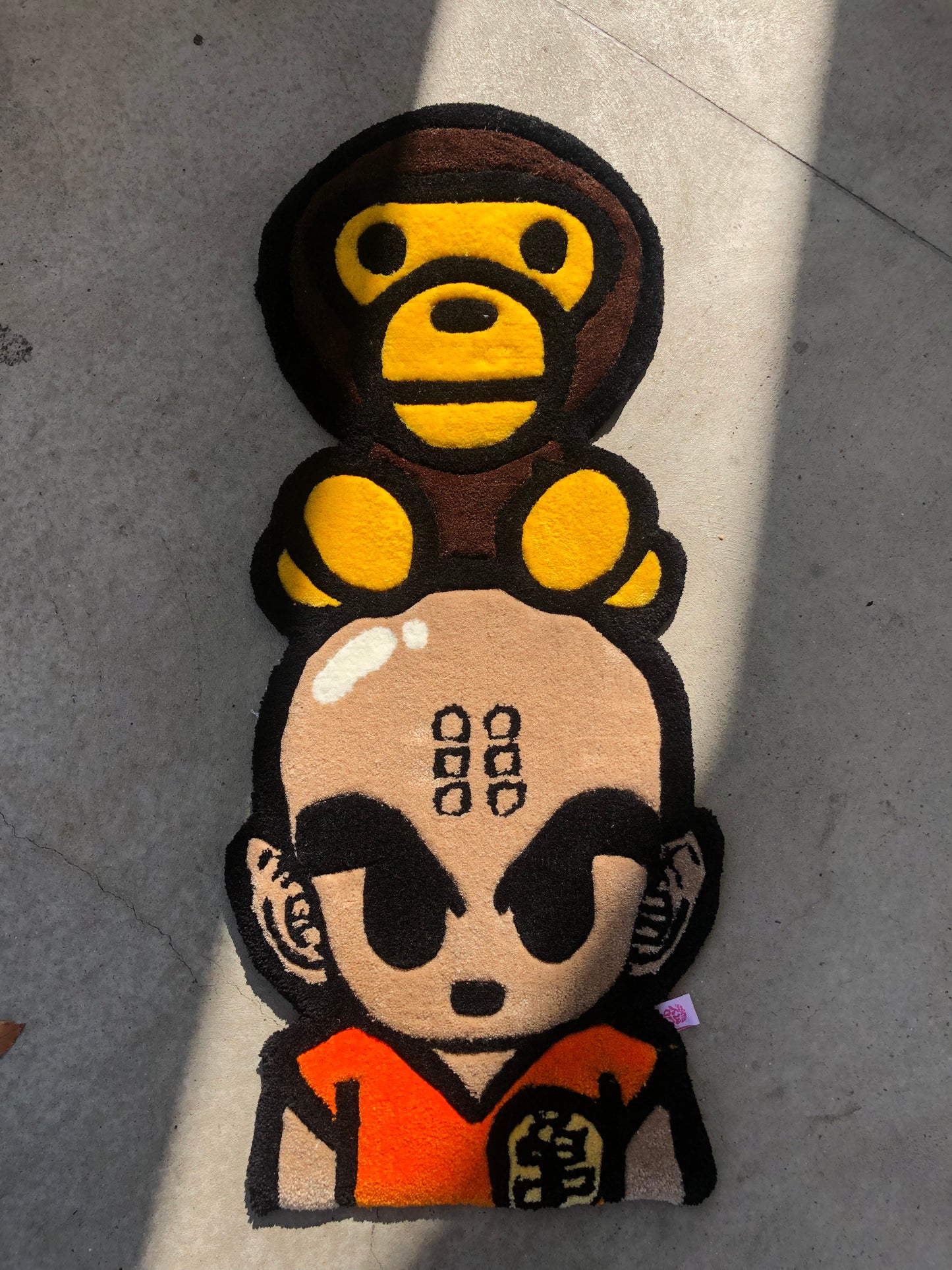 Baby Milo Krillin DragonBall Rug by DOMYRUGS