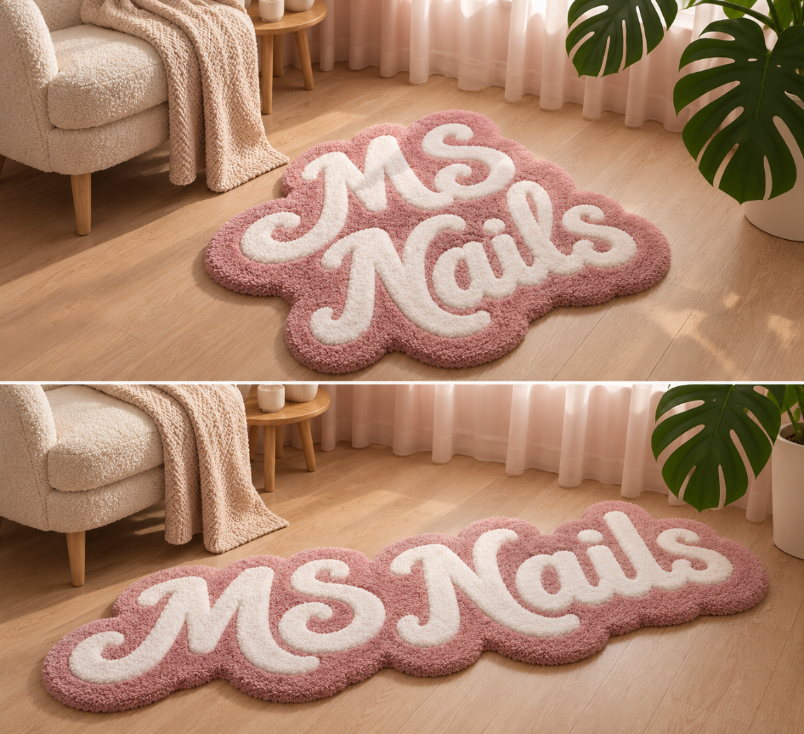 Tapis MS Nails by DOMYRUGS (commande client)