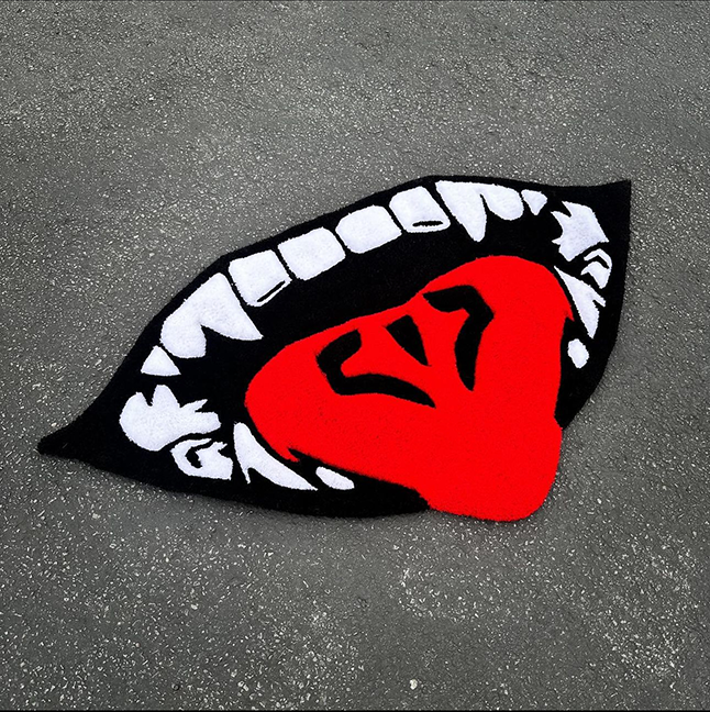 Mund der Sukuna Jujutsu Kaisen (JJK) Matte von DOMYRUGS