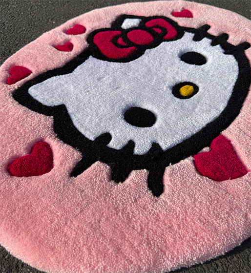 Tapis Hello Kitty Coeur by Domyrugs