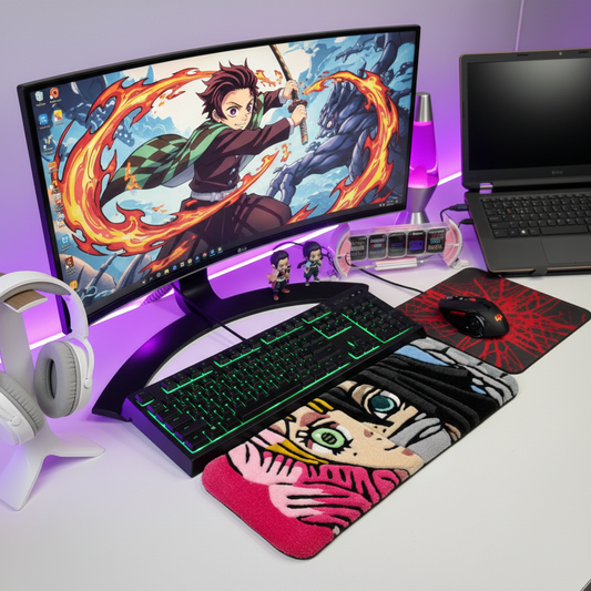 Tapis pour Clavier Demon Slayer Mitsuri Obanai by DOMYRUGS