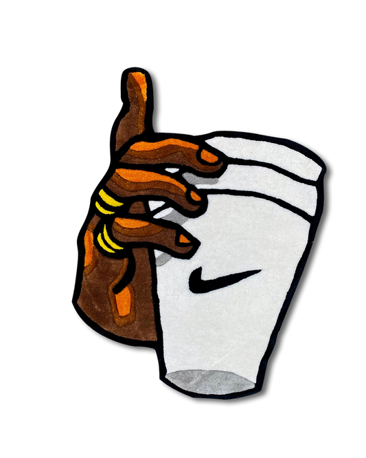 Nike Cup rug by DOMYRUGS