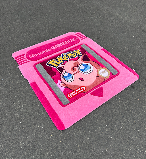 Pokemon Pink Teppich von DOMYRUGS