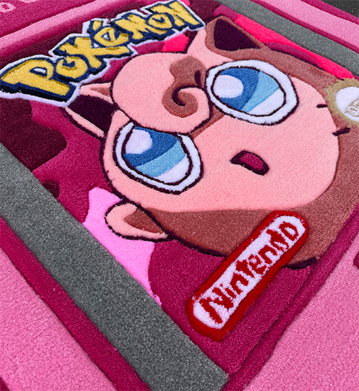 Pokemon Pink Teppich von DOMYRUGS