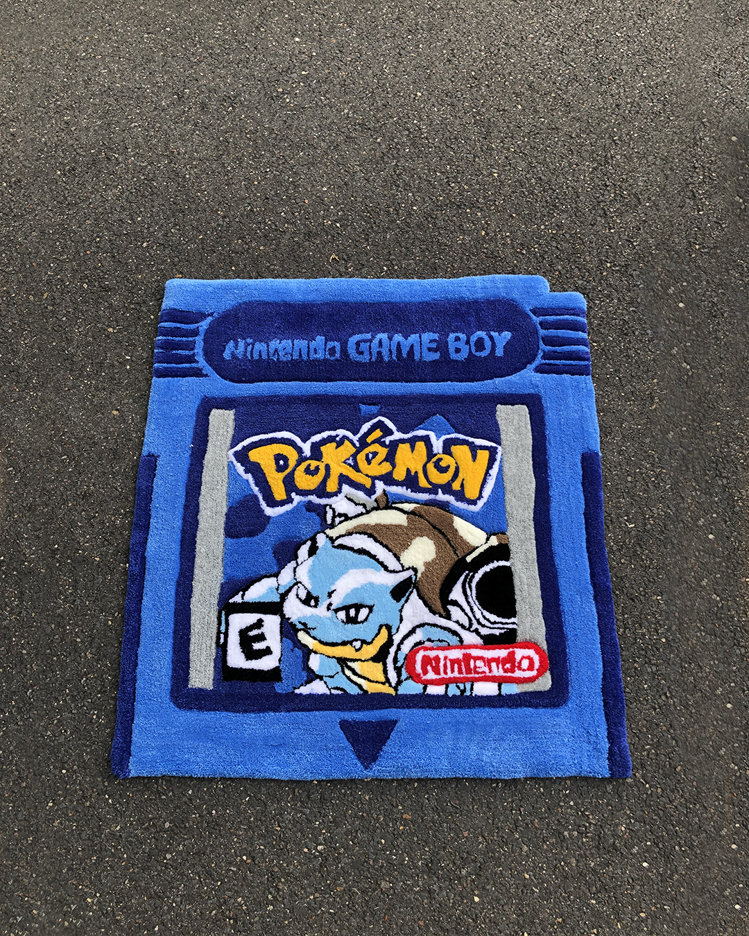 Blauer Pokemon-Teppich von DOMYRUGS