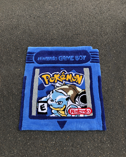 Pokemon Blue Rug by DOMYRUGS