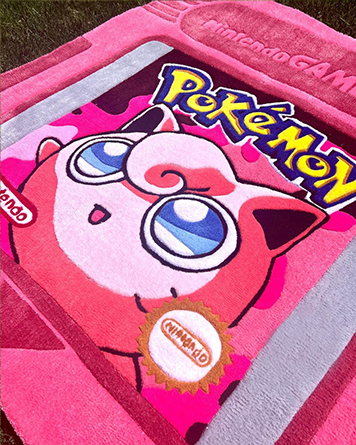 Pokemon Pink Teppich von DOMYRUGS
