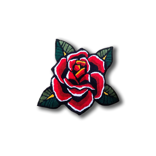 Rose Tattoo Rug by DOMYRUGS