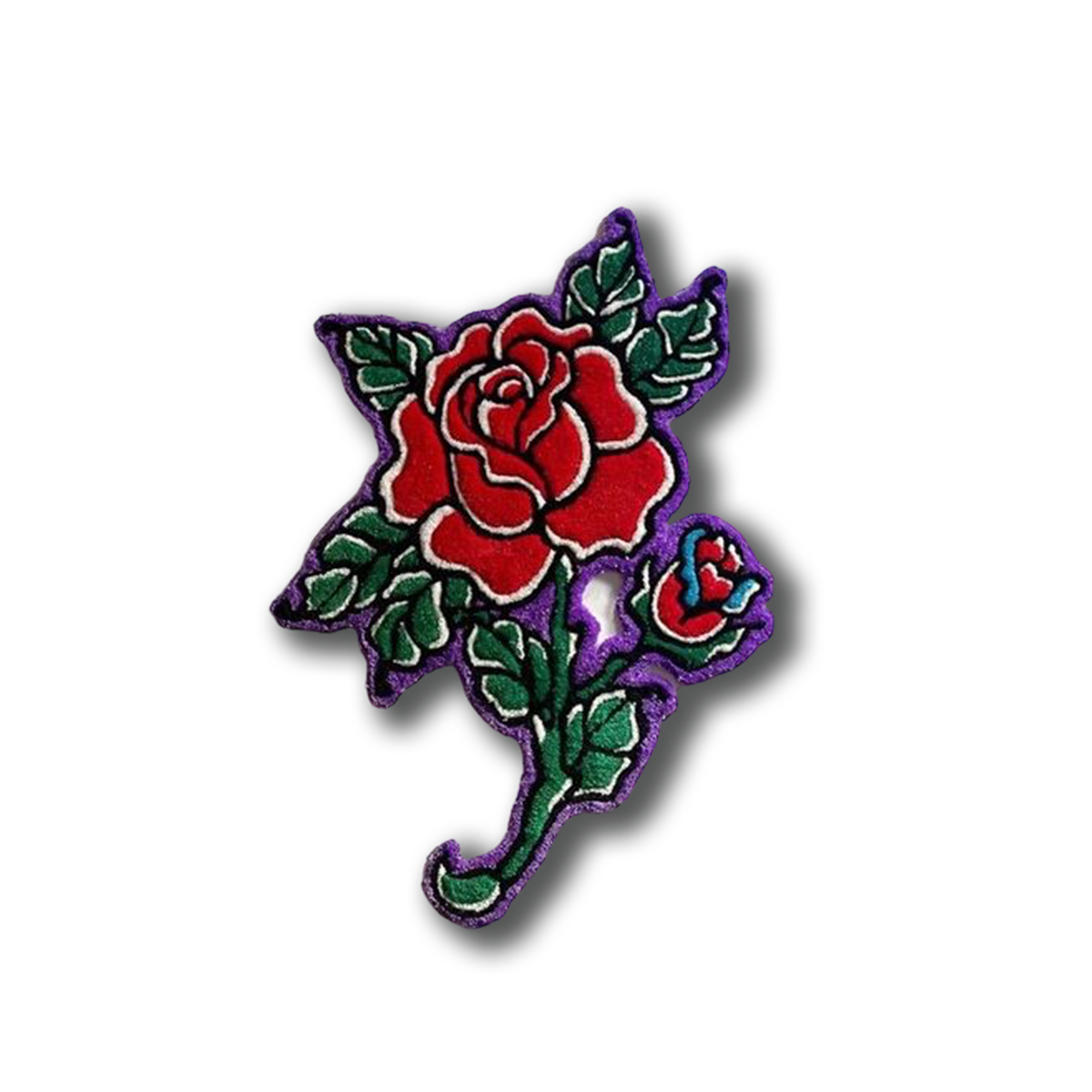 Tapis Rose & Tatouage by DOMYRUGS