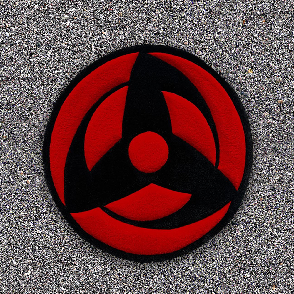 Tapis Mangekyō Sharingan by DOMYRUGS