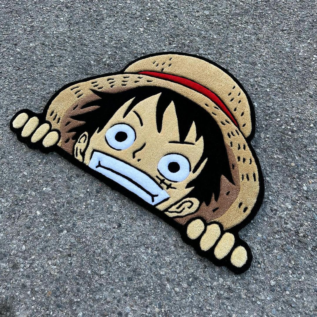 Luffy One piece rug by DOMYRUGS