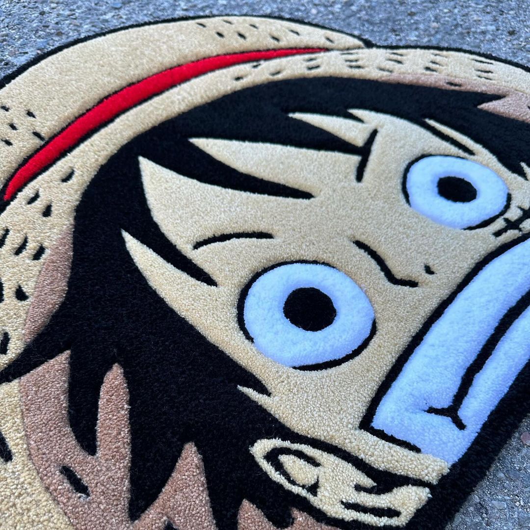 Luffy One piece rug by DOMYRUGS