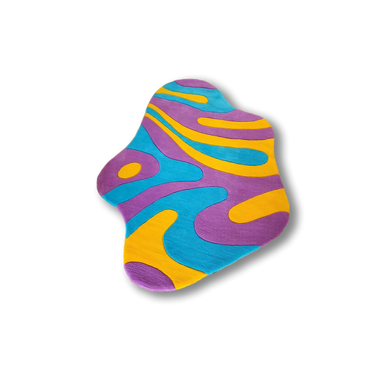 Wave rug by DOMYRUGS