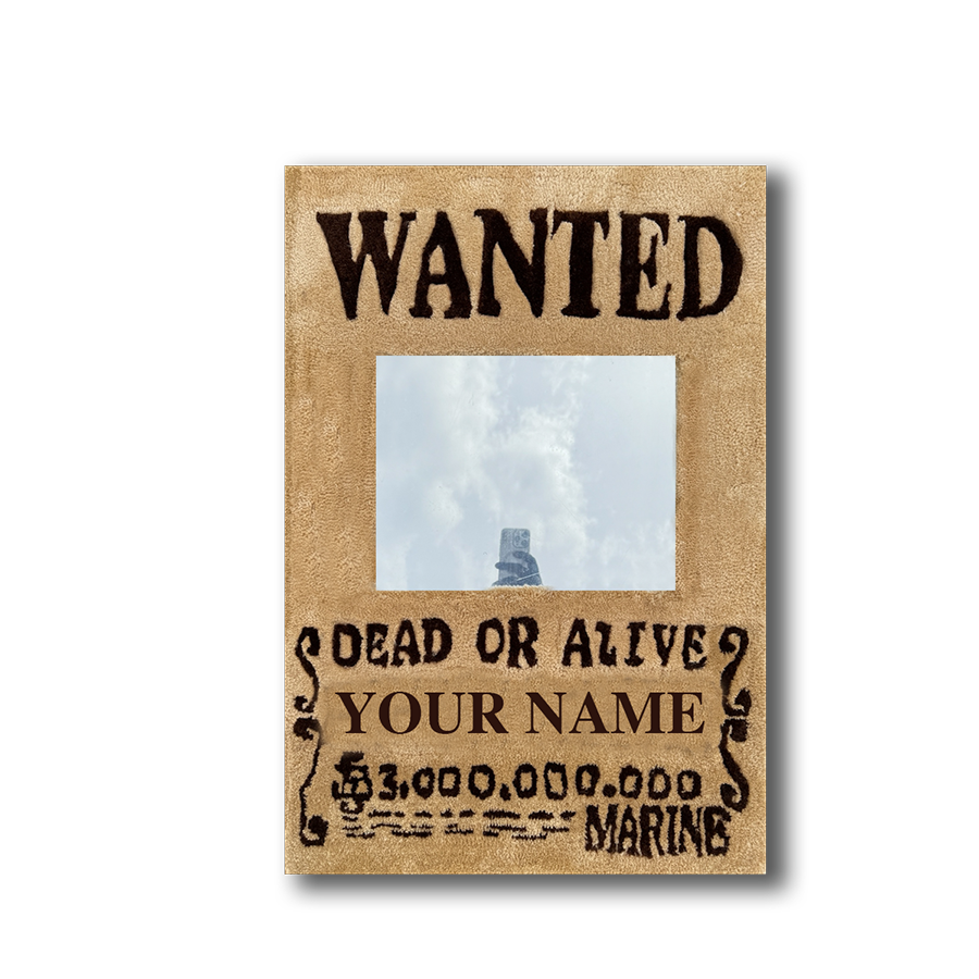 Carpet Poster One piece Wanted Mirror by DOMYRUGS