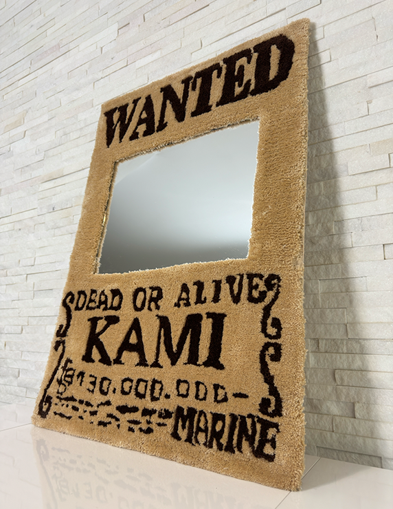Carpet Poster One piece Wanted Mirror by DOMYRUGS