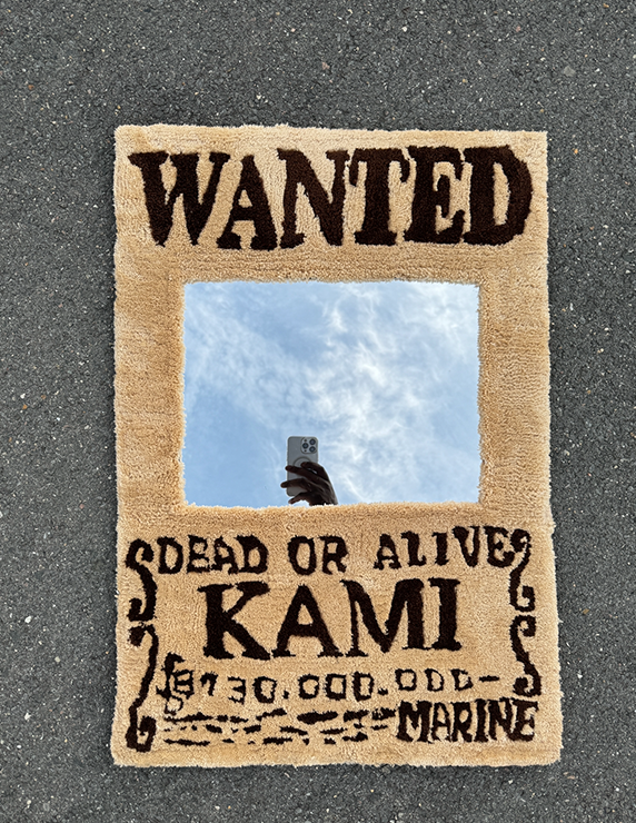 Carpet Poster One piece Wanted Mirror by DOMYRUGS