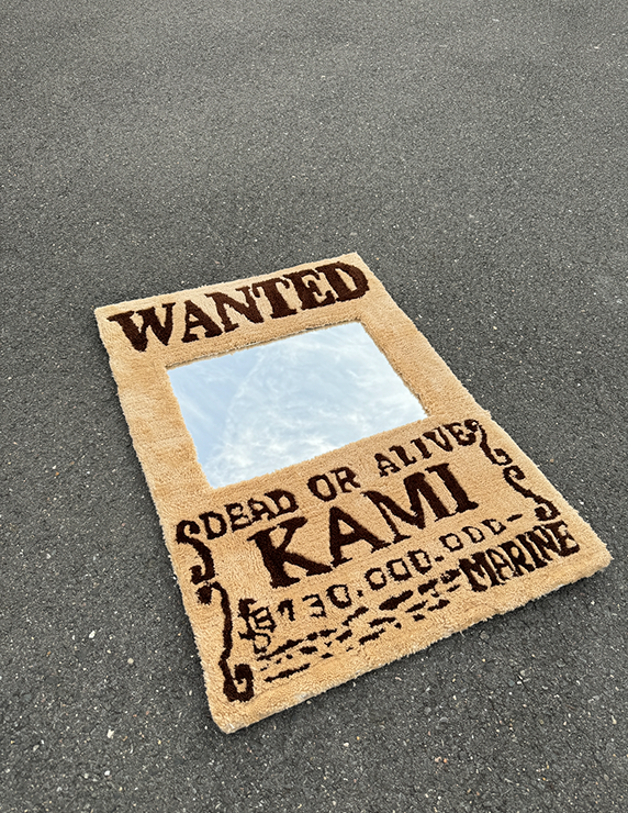 Carpet Poster One piece Wanted Mirror by DOMYRUGS
