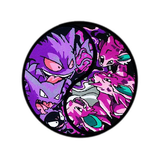 Blue Wavy Abstract Art Rug DOMYRUGS