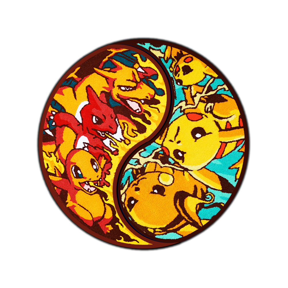 Blue Wavy Abstract Art Rug DOMYRUGS