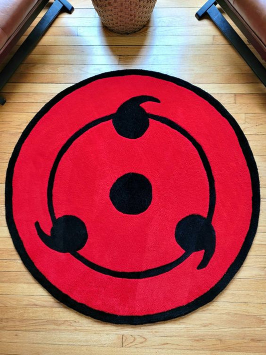 Naruto Sharingan Rug by DOMYRUGS