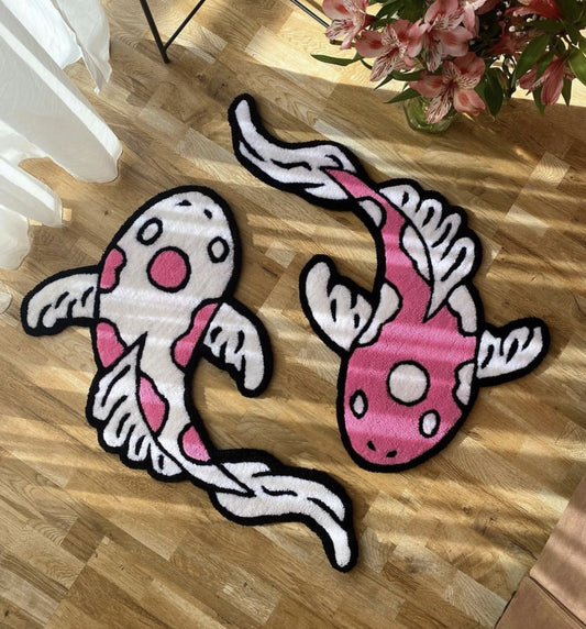 Koi carp rug by DOMYRUGS