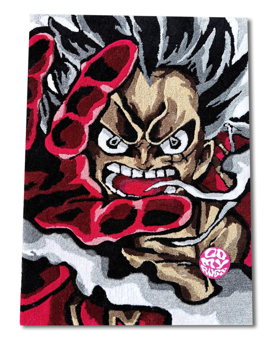 One Piece Luffy Gear 4 rug by DOMYRUGS