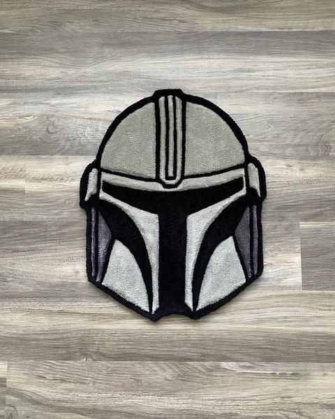 Tapis Mandalorian Helmet by DOMYRUGS