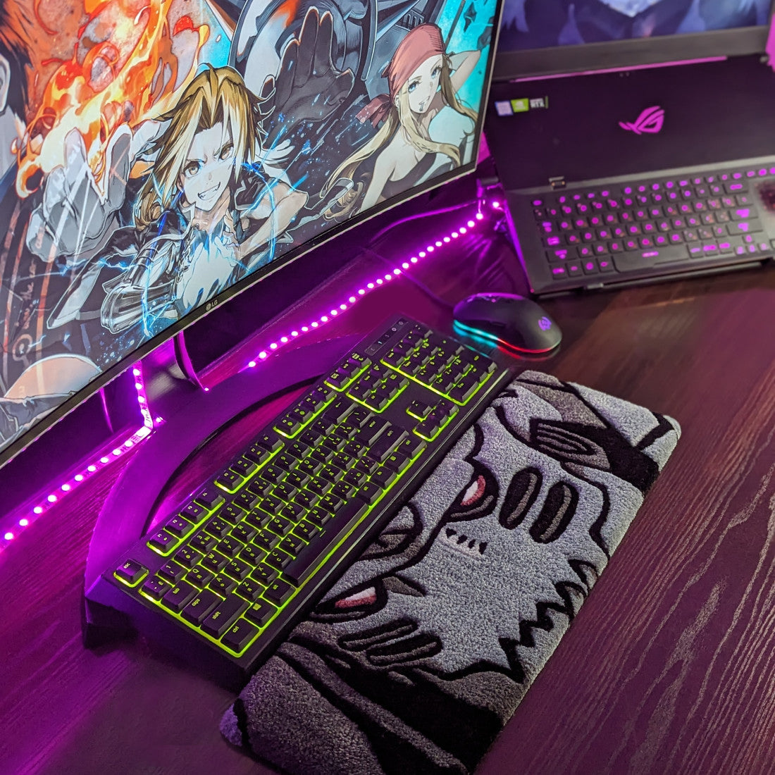Sakura Naruto Keyboard Mat by DOMYRUGS
