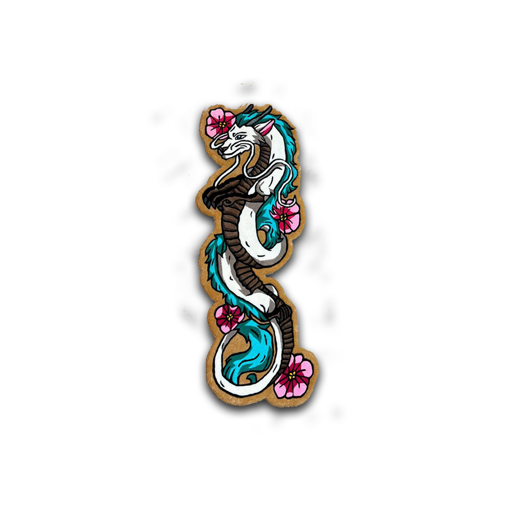 Blue Wavy Abstract Art Rug DOMYRUGS