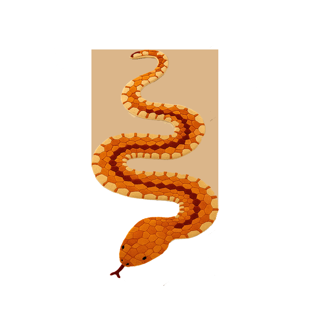 Snake Rug by DOMYRUGS