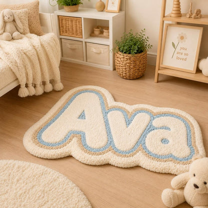 Tapis Prenom personnalisable by DOMYRUGS